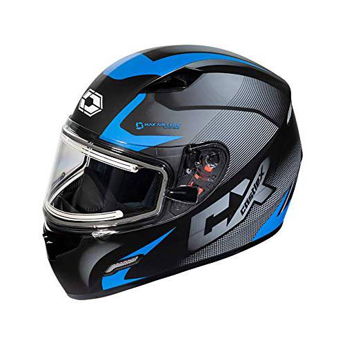 캐슬 X Mugello 스쿼드 전기,전동 스노우모빌 헬멧 in 블루 사이즈 미디엄