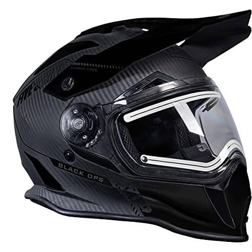 509 델타 R3L 카본 파이버 Ignite 헬멧 (블랙 Ops - 라지)