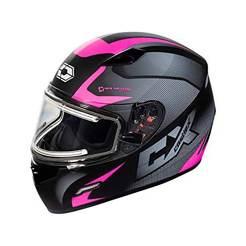 캐슬 X Mugello 스쿼드 전기,전동 스노우모빌 헬멧 in 핑크 Glo 사이즈 스몰