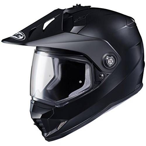 Hjc 헬멧 DS-X1 솔리드 헬멧 라지 세미 플랫 블랙