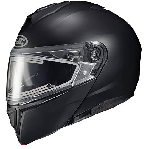 HJC 헬멧 i90 모듈식 전기,전동 스노우모빌 헬멧 Semi-Flat 블랙 Md