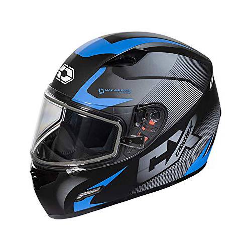 캐슬 X Mugello 스쿼드 스노우모빌 헬멧 in 블루 사이즈 2XL
