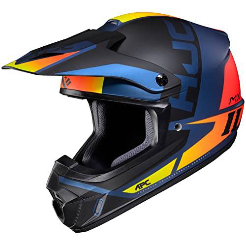HJC 헬멧 CS-MX II Creed MC27SF 블루/ 오렌지 S