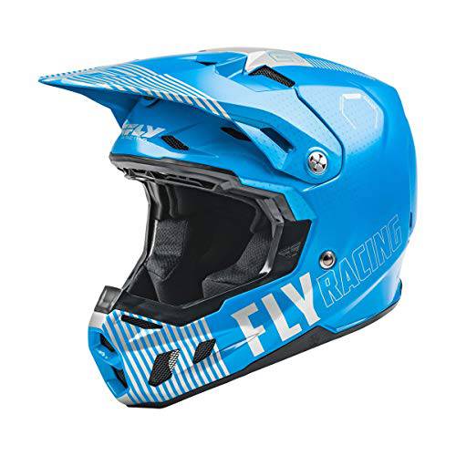 Fly 레이싱 공식 CC Primary 헬멧 (블루/ 그레이, 미디엄)