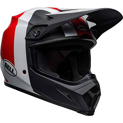 벨 MX-9 MIPS 먼지 헬멧 (알림 매트/ 광택 블랙/ 화이트/ 레드 - XX-Large)