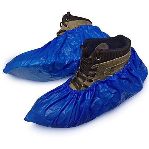 XL 워터프루프, 방수 Boot 슈 표지 - 맞다 신발 and Boots Sizes 5-13 - Indoor/ 아웃도어 WaterResistant 리유저블,재사용 일회용 Medical 부티 - 100 Per Pack (50 Pairs)