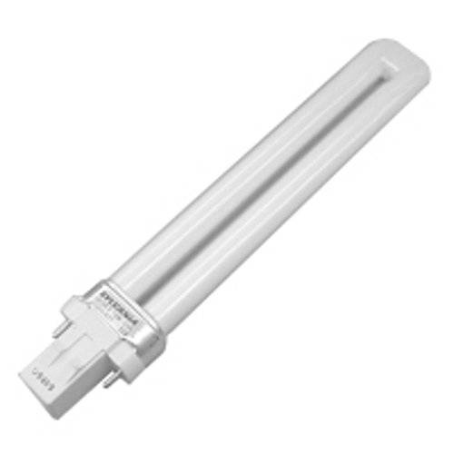Sylvania Dulux 13 Watt 싱글 Tube T4 소형, 콤팩트 형광 램프 With 2-Pin Base, 2700K 컬러 Temperature, 82 CRI - Cf13Ds/ 827/ Eco 20331