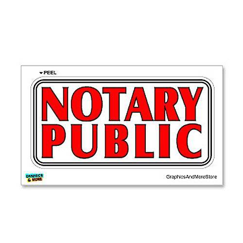 Graphics and More Notary Public - 사업 Store 표시 - 창문 벽면 스티커
