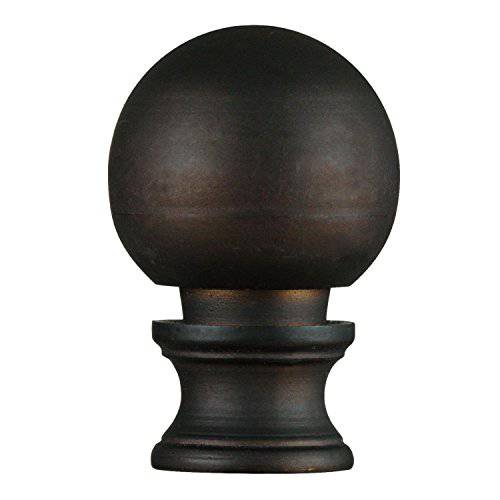 Westinghouse Lighting 7000500 오일 Rubbed Bronze 피니쉬 볼 램프 Finial