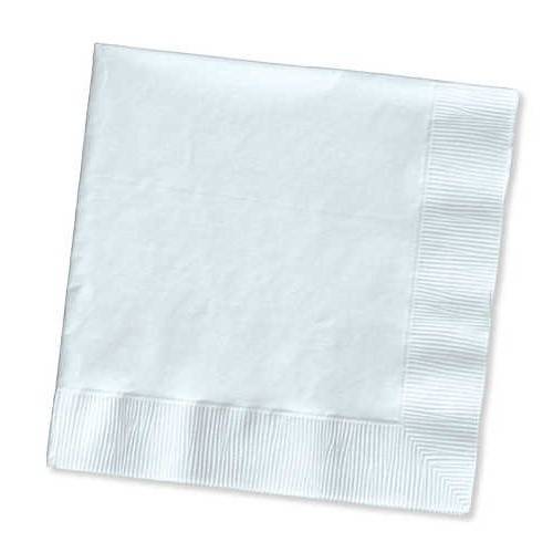 Creative Converting Value 팩 용지 음료 Napkins, White, 300-count