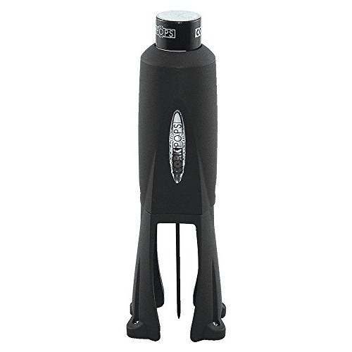 Cork Pops Matte 블랙 Legacy 와인 Bottle 오프너,따개 With 4-Blade 포일 커터,슬라이서,스파이럴라이저