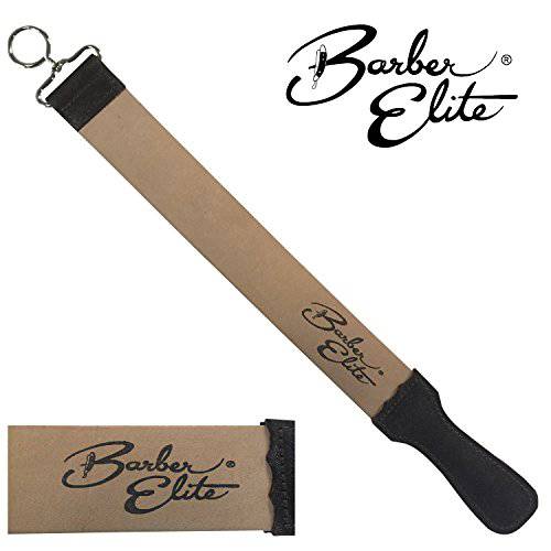 Barber Elite 천연가죽 날카롭게 and Honing Strop 19.75
