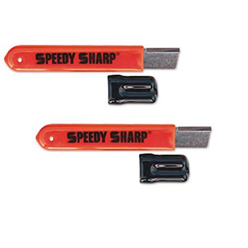 Speedy Sharp 카바이드 칼,나이프 가는 사람 - (2) PACK- (Orange)