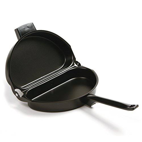 Norpro Nonstick Omelet Pan, 9.2 inches, 블랙
