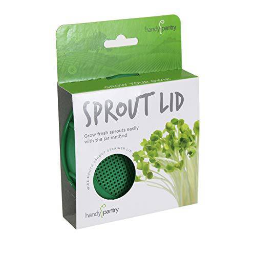 Sprouting 단지 스트레이너,채반 뚜껑 - Fits 와이드 입구 단지용기, 단지형용기, 단지형, 용기 - Growing Sprouts& Other 용도