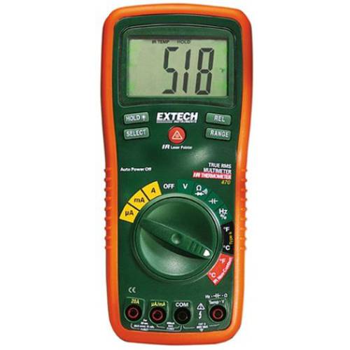 Extech EX470 True RMS 멀티미터,전기,전압계,측정 and Infrared 조리온도계