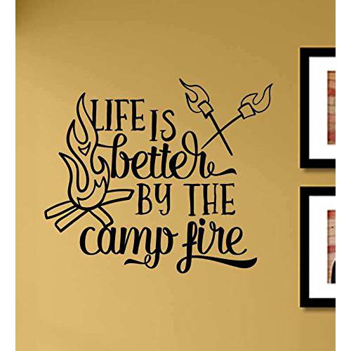 수명 is Better by The Camp 파이어 Vinyl 벽면 아트 데칼,스티커 스티커