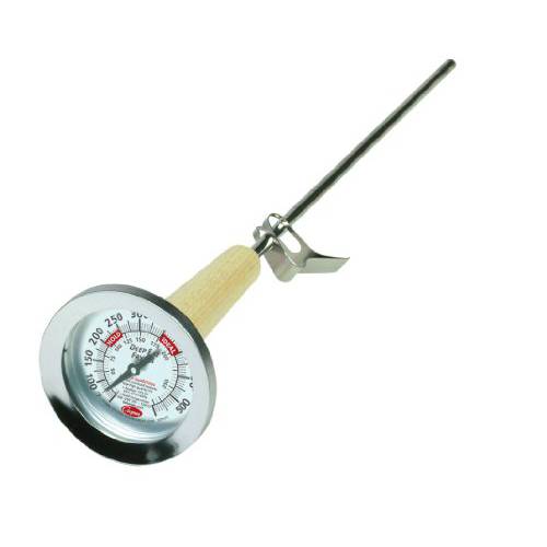 Cooper-Atkins 3270-05-5 스테인레스 Steel Bi-Metals 주전자 Deep-Fry Thermometer, 50 to 550 도 F 온도 레인지