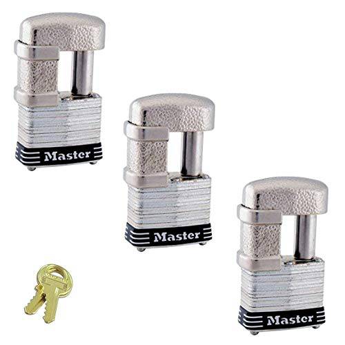 Master Lock - (3) 키,열쇠 한쌍 트레일러&  다용도, 다목적 자물쇠, 37KA-3