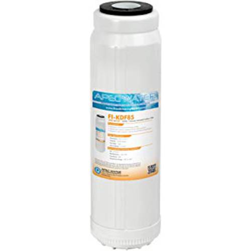 APEC Water Systems FI-KDF85 아이론 and Hydrogen Sulfide 방지 Specialty 용수필터, 물 필터, 정수 필터, 2.5x10