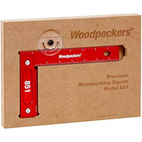 Woodpeckers 목공 사각 6mm x 4mm Wall-Mountable 미터