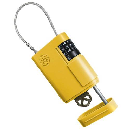 Kidde AccessPoint 001941 휴대용 Stor-A-Key with 조절가능 케이블, Yellow