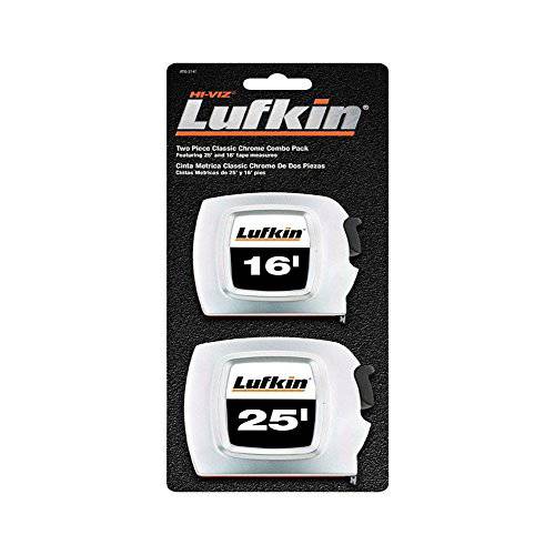 Lufkin L92516A 테이프 2Pk Legacy Series 16’, 25’, 블랙