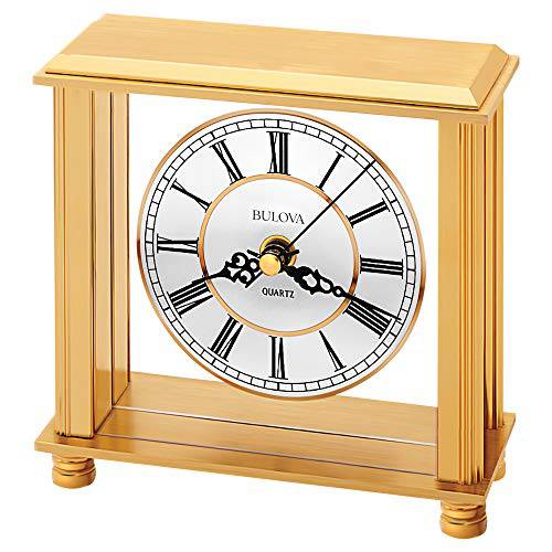Bulova B1703 Cheryl 테이블 Clock, Brass