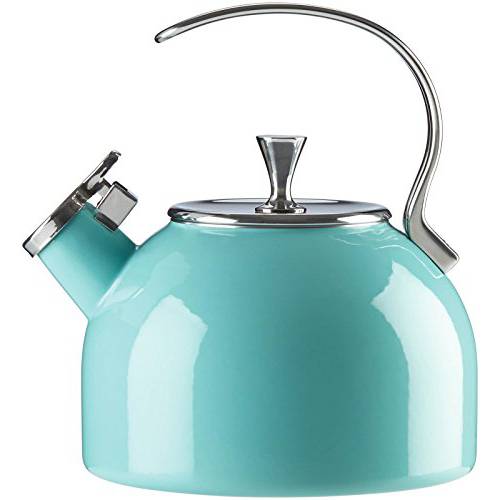 KATE SPADE Turquoise 티,차 Kettle, 3.80 LB
