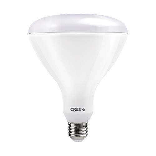 Cree Lighting TBR40-18050FLFH25-12DE26-1-E1 BR40 실내 홍수 120W 호환 LED 전구 (Dimmable) 1750, lumens, Daylight