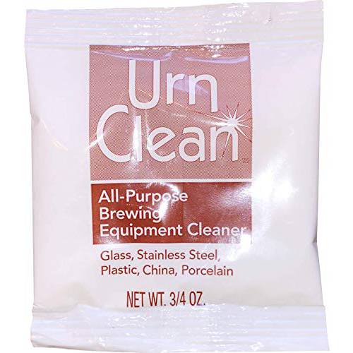 Stera-Sheen Urn Clean All-Purpose 브루잉 장비 Cleaner, 석회질제거,물떼클리너,찌든때 솔루션 - 3/ 4 oz. 패킷 - 가루 - 150 패킷/ 케이스
