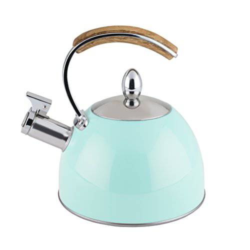 Pinky Up 5032 Kettle, 부엌, 주방 and 홈 장식,데코 티,차 Pot and Accessory, 원 Size, Turquoise