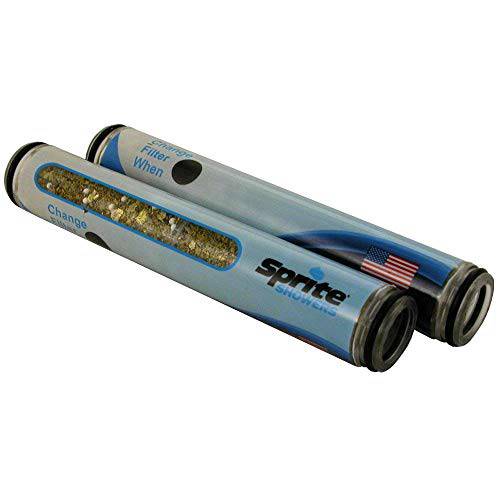 Sprite HHC-2 핸드 Held 교체용 샤워 필터 Cartridge, 2-Pack, 블루