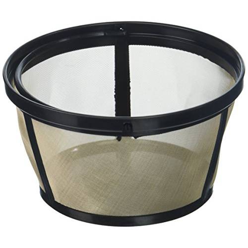 영구 Basket-Style Gold Tone 커피 필터 designed for Mr. 커피 10-12 Cup Basket-Style Coffeemakers