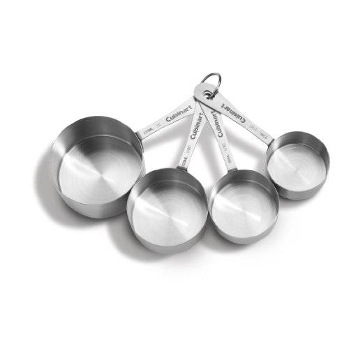 Cuisinart CTG-00-SMC 스테인레스 Steel 계량 Cups, 세트 of 4, Silver