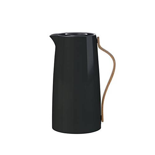 Stelton x-200-2 Emma 보온,보냉 Flask for 커피 1.2 L Plastic 블랙 15.5 x 13 x 26 cm