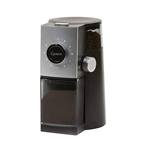Capresso 프라인더,분쇄기 커피 Grinder, 10 ounce, 블랙