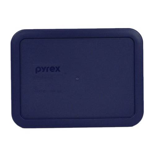 Pyrex 7210-PC 직사각형 다크 블루 3 Cup 스토리지 리드 for Glass 주방