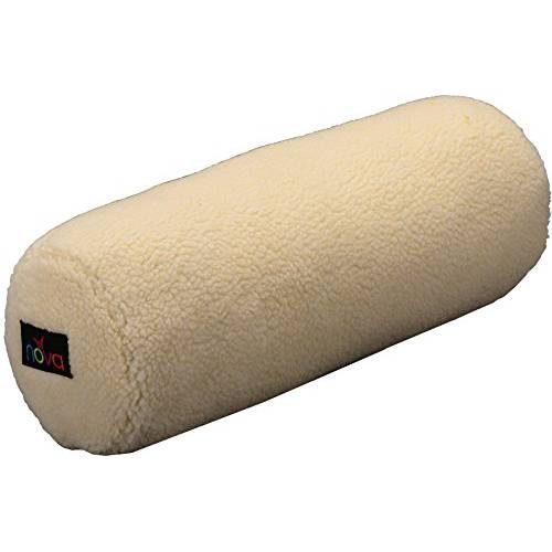 NOVA Neck,  등&  하단 Leg Roll Pillow, 여행용 목,경추 Bolster Pillow, 소프트 Fleece 커버 is 이동할수있는&  세척가능
