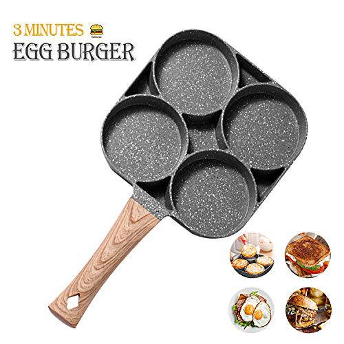 Egg 조리 후라이팬, 프라이팬, 4-Cups non-stick 용기 Aluminium Alloy 볶은것 Egg Cooker, Pancake, omelette pan, egg 수란짜
