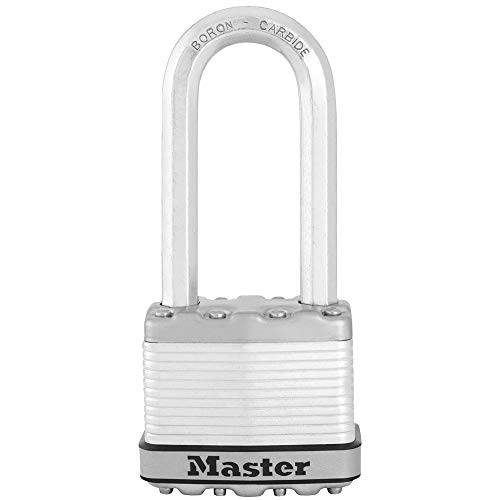 Master Lock M5XDLJ Magnum 스테인레스 스틸 키,열쇠 맹꽁이자물쇠,통자물쇠,자물쇠, 1 팩