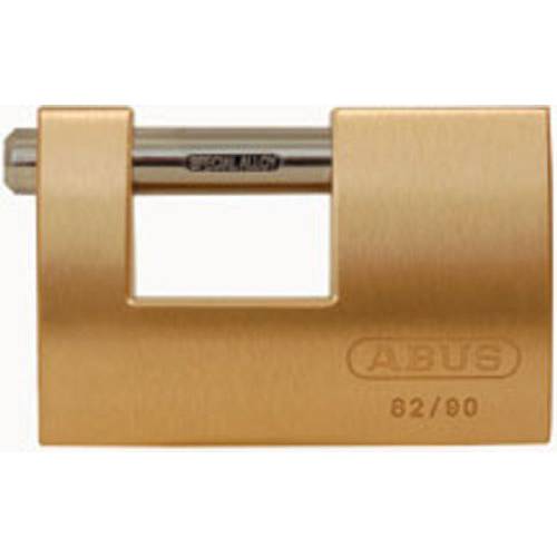 ABUS 82/ 90 모노블록 황동 맹꽁이자물쇠,통자물쇠,자물쇠 키,열쇠 여러