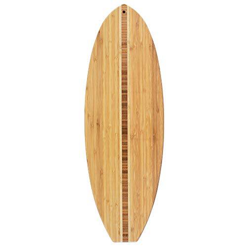 총 대나무 surfboard 도마, 23x7.5 인치