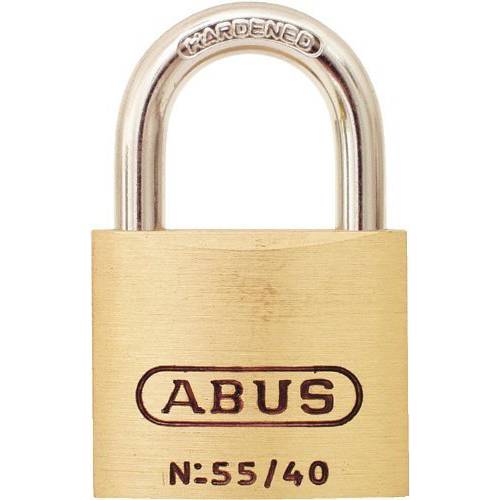 ABUS 55/ 40 B KD 1.5-Inch 모든 날씨 솔리드 황동 강화 스틸 걸쇠 키,열쇠 여러 맹꽁이자물쇠, 통자물쇠, 자물쇠 - 2 팩