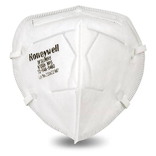 Honeywell DF300 N95 Flatfold 일회용 Respirator- 박스 of 20, 화이트