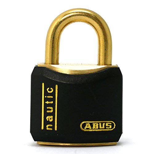 ABUS T84MB/ 20 20mm 블랙 녹슬지않는 맹꽁이자물쇠,통자물쇠,자물쇠