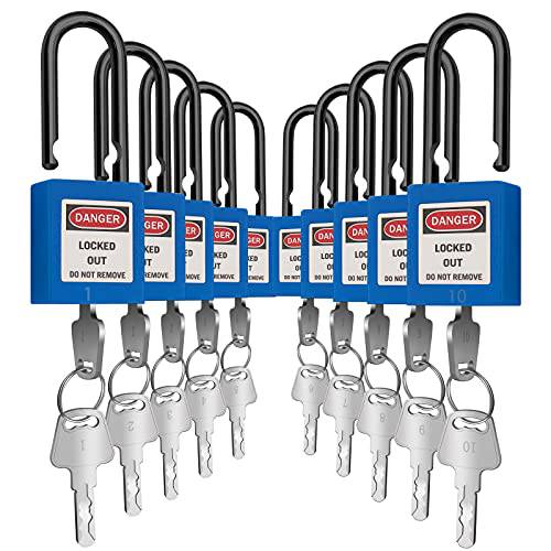 RecycLock 세이프티,안전 맹꽁이자물쇠,통자물쇠,자물쇠, 키,열쇠 Differently, 오샤 Loto 세이프티,안전 자물쇠 잠금 Out 태그 Out 스테이션 and Devices(Blue 넘버 1-10)