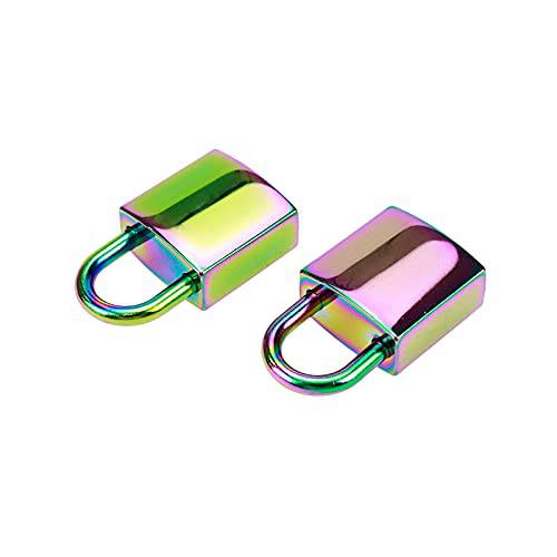 Savagrow 2pcs 수트케이스 자물쇠 키, Colorful 미니 노트북 백팩 맹꽁이자물쇠,통자물쇠,자물쇠