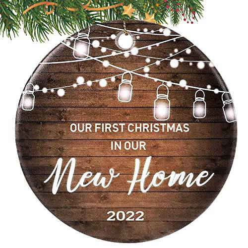 Our First 크리스마스 in New 홈 장식 2022, Olicard New 홈 크리스마스 장식 | 크리스마스트리 장식, 집들이, First 홈 Keepsake, New 홈 선물, 이사 집 선물