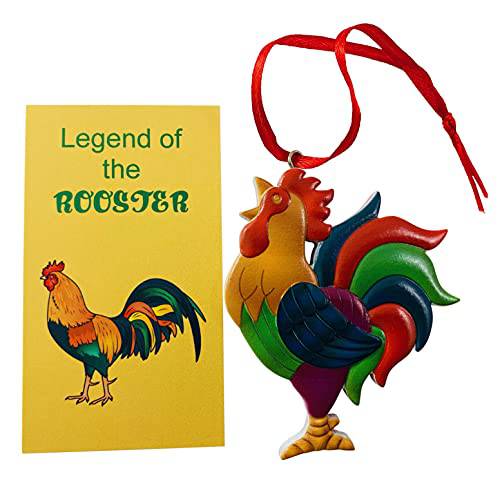 Legend of The Rooster 장식 세트 걸수있는 크리스마스트리 장식 스토리 카드 팩